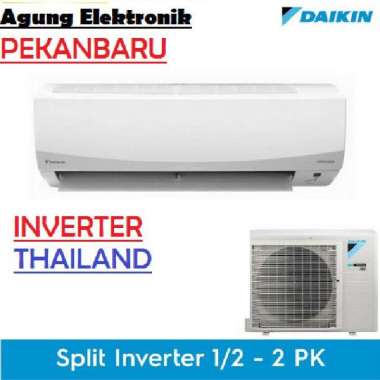 AC Daikin 1/2 PK STKQ-15UV Thailand Flash Inverter 0,5 FTKQ15UVM4 UNIT+PASANG