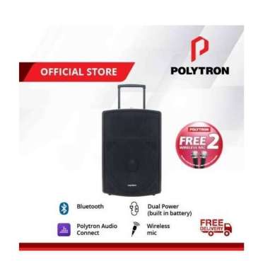 Speaker Polytron PAS PRO15F3 garansi resmi Polytron PAS PRO 15 F3 PORTABEL 15in
