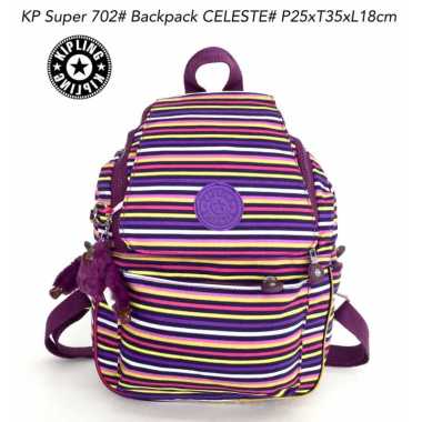 Tas Ransel Kipling Backpack Celeste 702 MOTIF 7