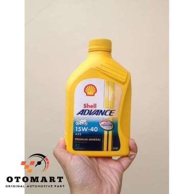 SHELL ADVANCE AX5 OLI MOTOR 4TAK SAE 15W-40 ORIGINAL 100%