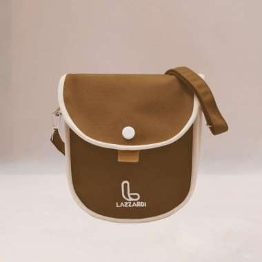 MEORI CAPPUCINO |MNM X LAZZARDI| Tas Handphone Wanita Sling Bag HP ORI Cappucino