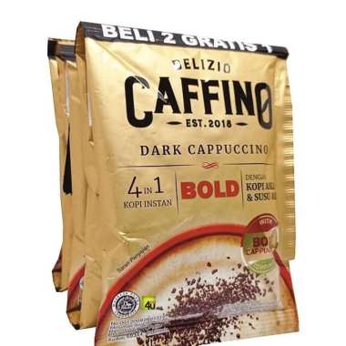 caffino dark cappuccino 1 renceng