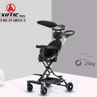 Magic Stroller Exotic LW 121-2 Baby Stroller LW121-2 LW 121 - 2 Hitam