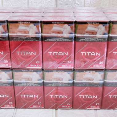 Rokok Titan Merah Bold 20 Batang