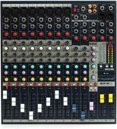 Soundcraft EFX8 / EFX 8 / EFX-8 Mixer Original
