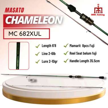 JORAN MASATO CHAMELEON | Tongkat Pancing | Fishing Rod | UL MC 682XUL