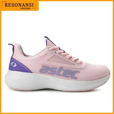 SEPATU WANITA TERBARU ASTEC ORIGINAL SPORTS HARLEY RUNNING PINK-VIOLET