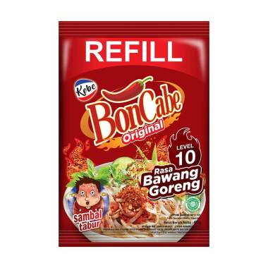 KOBE Boncabe Level 10 Original Sambal Tabur [Refill/ 45 g]