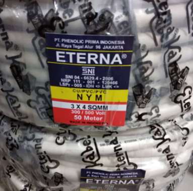 Kabel ETERNA NYM 3x4 @50 Meter
