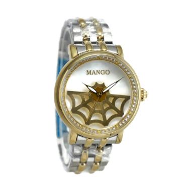 Mango MA1002L-80TK Jam Tangan Wanita - Silver Gold Silver/Gold