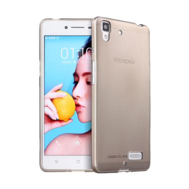 OEM Ultra Thin TPU Softcase Casing for Oppo R7 - Abu-abu