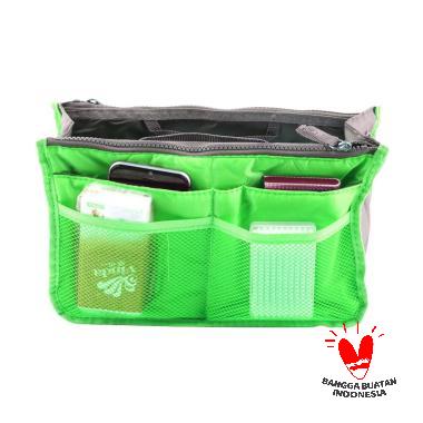 Uliandra Bag In Bag Travel Organizer Dual Tas - Hijau