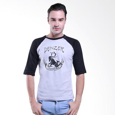 Denzer Kaos Raglan Capricorn T-Shirt Pria