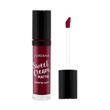 Jordana Sweet Cream Matte Lipstick - Sweet Marsala 08