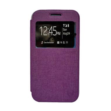 ZAGBOX Flip Cover Casing for Oppo R9s Plus - Ungu
