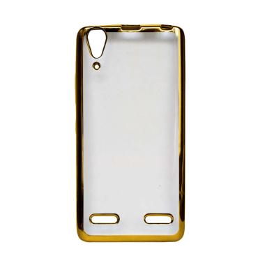 OEM Ultrathin Iphoria Shining Casing for Lenovo A7000 - Gold