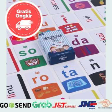 Mainan Edukasi Anak Laki Laki 3 Tahun Flash Card Belajar Suku Kata 2