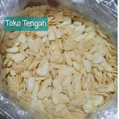 almond slice 100gr(reppack)/kacang almond iris