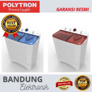 MESIN CUCI POLYTRON PMW-751 / PWM751 / PWM 751 , 2 Tabung
