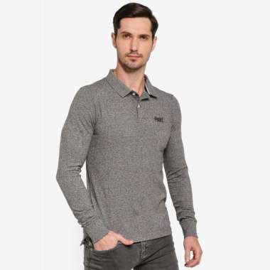Superdry Long Sleeve Classic Pique Polo 