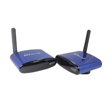 Wiretek AV PAT-530 Wireless with IR Biru