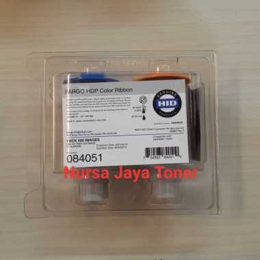 Ribbon Color FARGO HDP5000 HDP COLOR RIBBON 5000 PN : 084051 YMCK