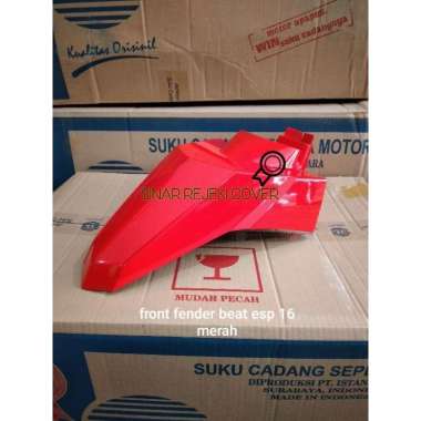 spakbor depan beat new fi esp 2016 merah merk win