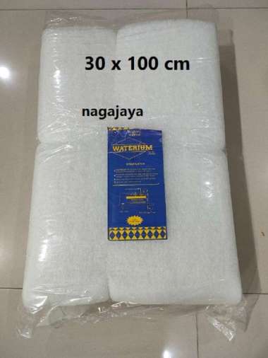 Kapas filter busa filter 30x100 untuk media filter kolam ikan dan aquarium busa filter aquarium teba