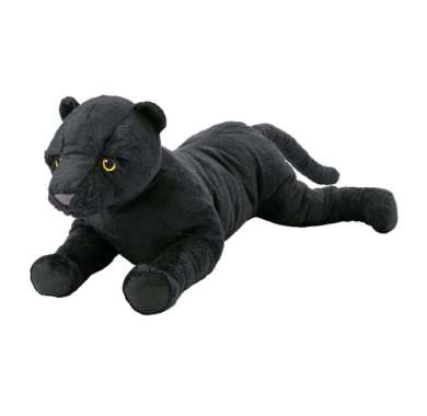 Moderlig Mainan Lunak Ikea Boneka Macan Kumbang Hitam Uk 54 Cm