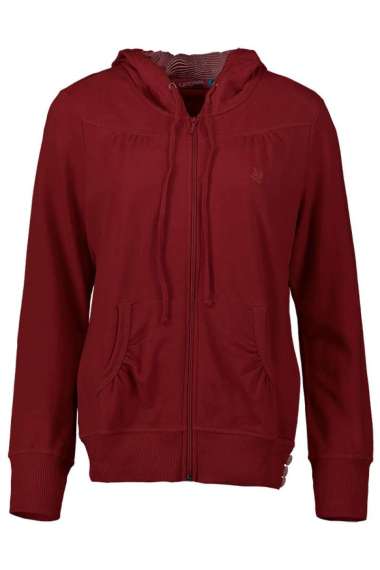 CARDINAL GIRL - JAKET HOODIE BIG SIZE (MERAH) XXL