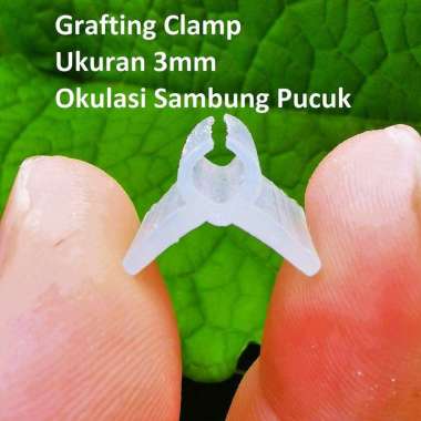 Grafting Clamp 3mm Klip Clip Okulasi Penjepit Sambung Pucuk