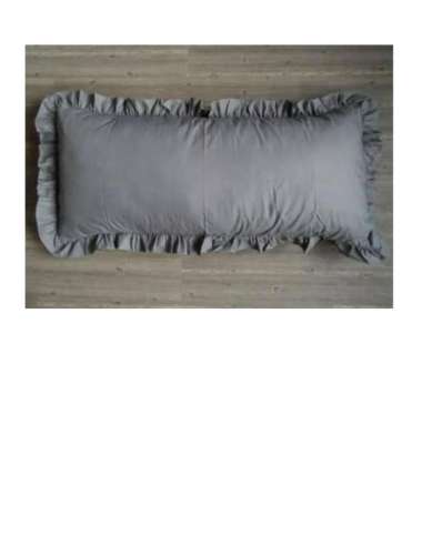 Sarung Bantal Cinta Polos aneka warna Rempel Keliling Orange