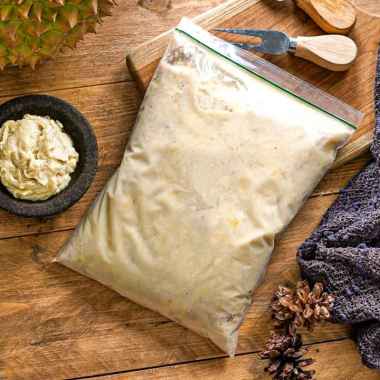 Daging Durian Beku Premium Asli Medan Aroi Tanpa Biji Murni Puri Hijau