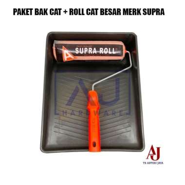 Bak Cat Roll dan Kuas Roll Supra (PAKET)