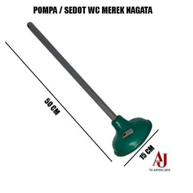 Kop Vacum Sedot WC Toilet Karet Nagata Kop Sedot WC Alat Pompa Vacum