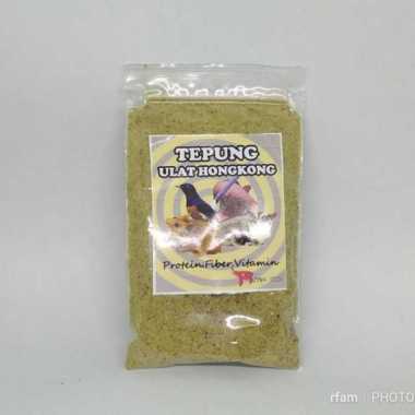TEPUNG ULAT HONGKONG 20GR PAKAN BURUNG KACER MURAI JALAK BALI PLECI B