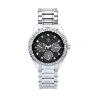 Royal London RL 21211-07 Jam Tangan Wanita black -silver