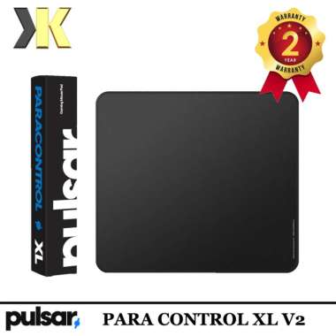 Pulsar PARACONTROL XL V2 (MEDIUM SPEED) 460x410mmx4mm Garansi Resmi Black