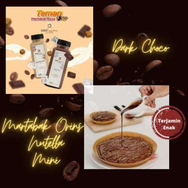Martabak Pizza Orins Manis Topping Nutella & Dark Choco 250ml Mini