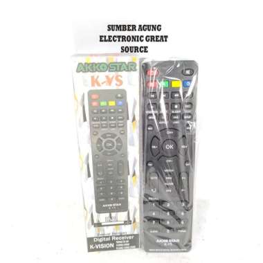 Akko Star KVS KVision Remot Akostar Parabola Receiver Topas TS39 Bromo