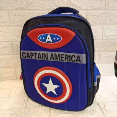 TAS RANSEL ANAK SUPER HERO UK.36x30x13 cm//ULTRAMAN,BATMAN,SPIDERMAN,CAPTAIN AMERICA,SUPERMAN