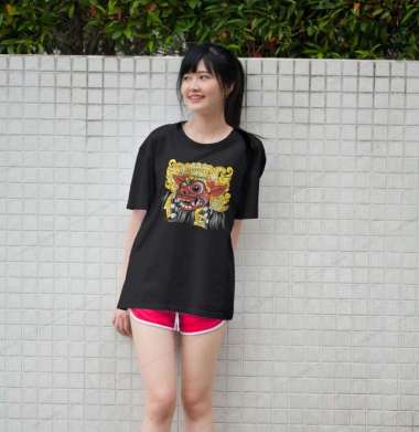 KAOS / BAJU CEWEK UNISEX LEAK BALI VOL 1 - T-SHIRT CEWEK OVER SIZE - SIZE 1 XL