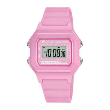 Jam Tangan Digital LORUS R2323NX-9 Pink Original
