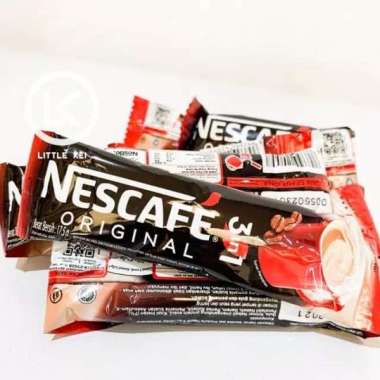 Promo Harga Nescafe Original 3 in 1 per 10 sachet 17 gr - Blibli