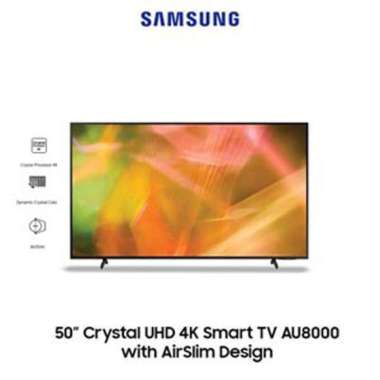 Smart TV SAMSUNG 50 Inch Crystal 4K UHD 50AU8000 / UA50AU8000