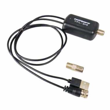 Penguat Sinyal Antena TV Amplifier Booster DVB-T2 - TFL-D15 Hitam