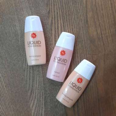 Viva Liquid Foundation Shade Kuning Langsat