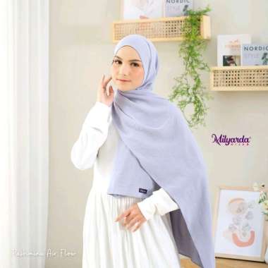 Pashmina Air Flow Milyarda Hijab Hitam