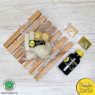 Pempek Palembang Paket Campur 6 Pcs + Cuko 150mL - Vakum Frozen- PEMPEK ZERIN