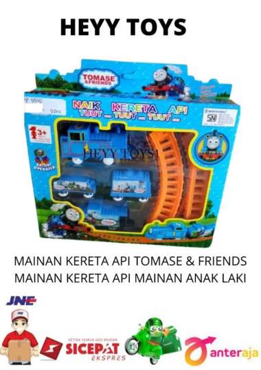 MAINAN KERETA API TOMASE & FRIENDS MAINAN KERETA API MAINAN ANAK LAKI